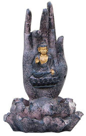 China Fonte de água pequena do senhor Buda Estátua de Polyesin, Buda assentada em Lotus fornecedor