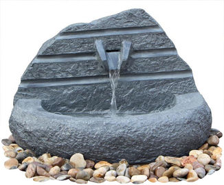 China Pedra natural figura irregular cinzelada fontes de água do jardim exteriores fornecedor