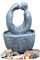Figura abstrata pequena fonte das fontes home da pedra do molde da decoração de água dos pares do Nude fornecedor