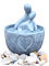 Figura abstrata pequena fonte das fontes home da pedra do molde da decoração de água dos pares do Nude fornecedor