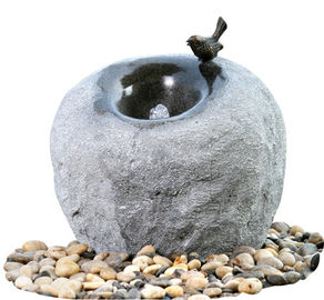 China Fontes exteriores modernas materiais do cimento, fontes do jardim da pedra da cor da rocha fornecedor