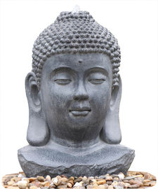 China Característica decorativa da água do jardim da Buda da resina da fonte/fibra de vidro de água da estátua da Buda fornecedor