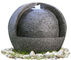 28&quot; personalizado fontes de água exteriores Pipping da esfera no material do cimento fornecedor